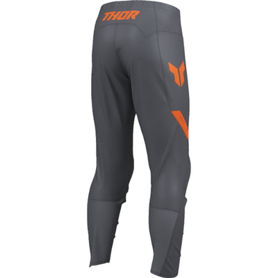 THOR Youth RIDEMODE Menace Pants Charcoal - Rear Right Side View
