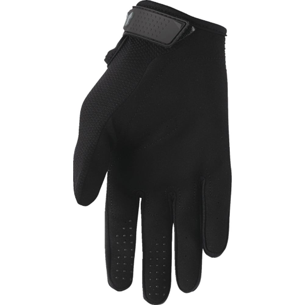 THOR Youth RIDEMODE Static Gloves Black - Palm View