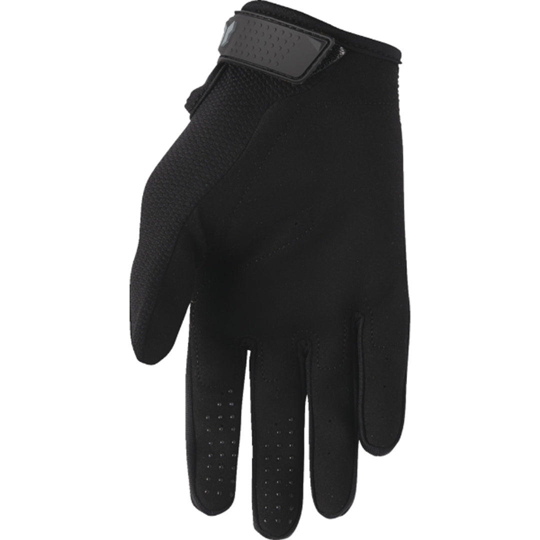 THOR Youth RIDEMODE Static Gloves Black - Palm View