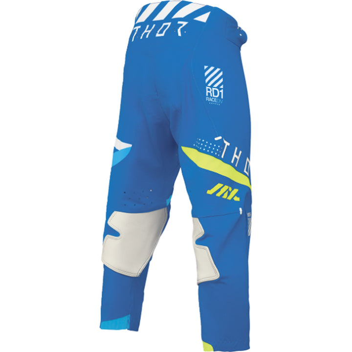 THOR Youth SPORTMODE Synth Pants Blue - Rear Right Side View