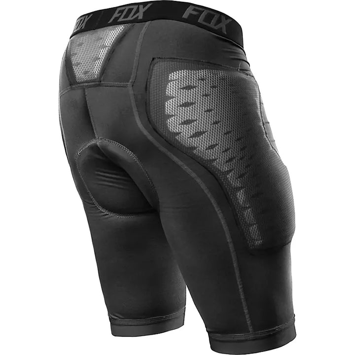 Fox Racing Titan Race Shorts Charcoal - Rear Side View