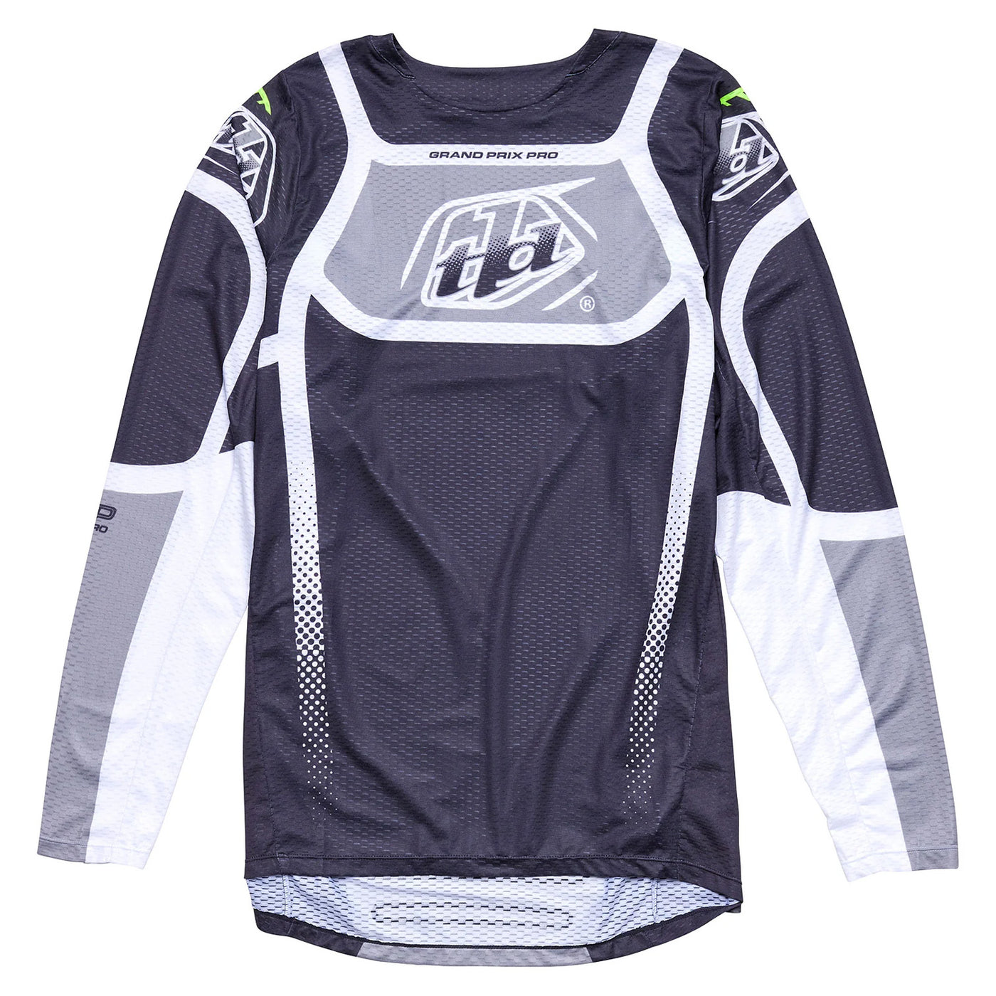 Troy Lee Designs GP Pro Air Bands Jersey Phantom/Gray - Front View