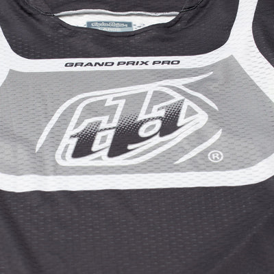 Troy Lee Designs GP Pro Air Bands Jersey Phantom/Gray - Close-up of Chest Graphic