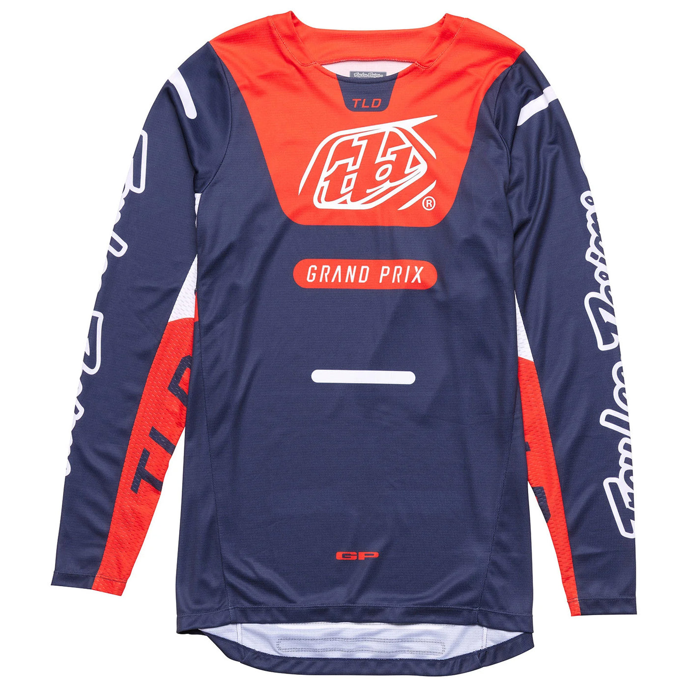 Troy Lee Designs GP Pro Blends Jersey Navy/Orange - Front View