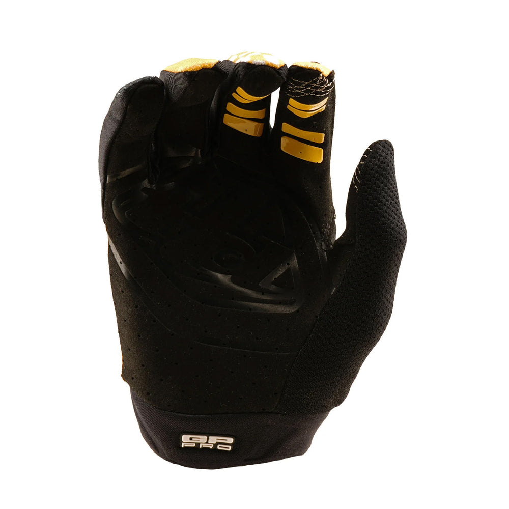 Troy Lee Designs GP Pro Factory Gloves Gold - Palm View