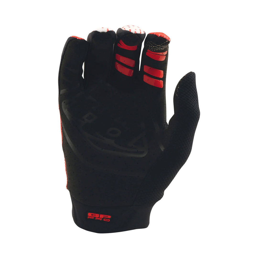 Troy Lee Designs GP Pro Frames Gloves Red/White - Palm View
