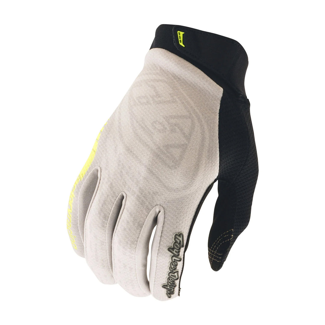 Troy Lee Designs GP Pro Frames Gloves Vapor/Gray - Back of Hand View