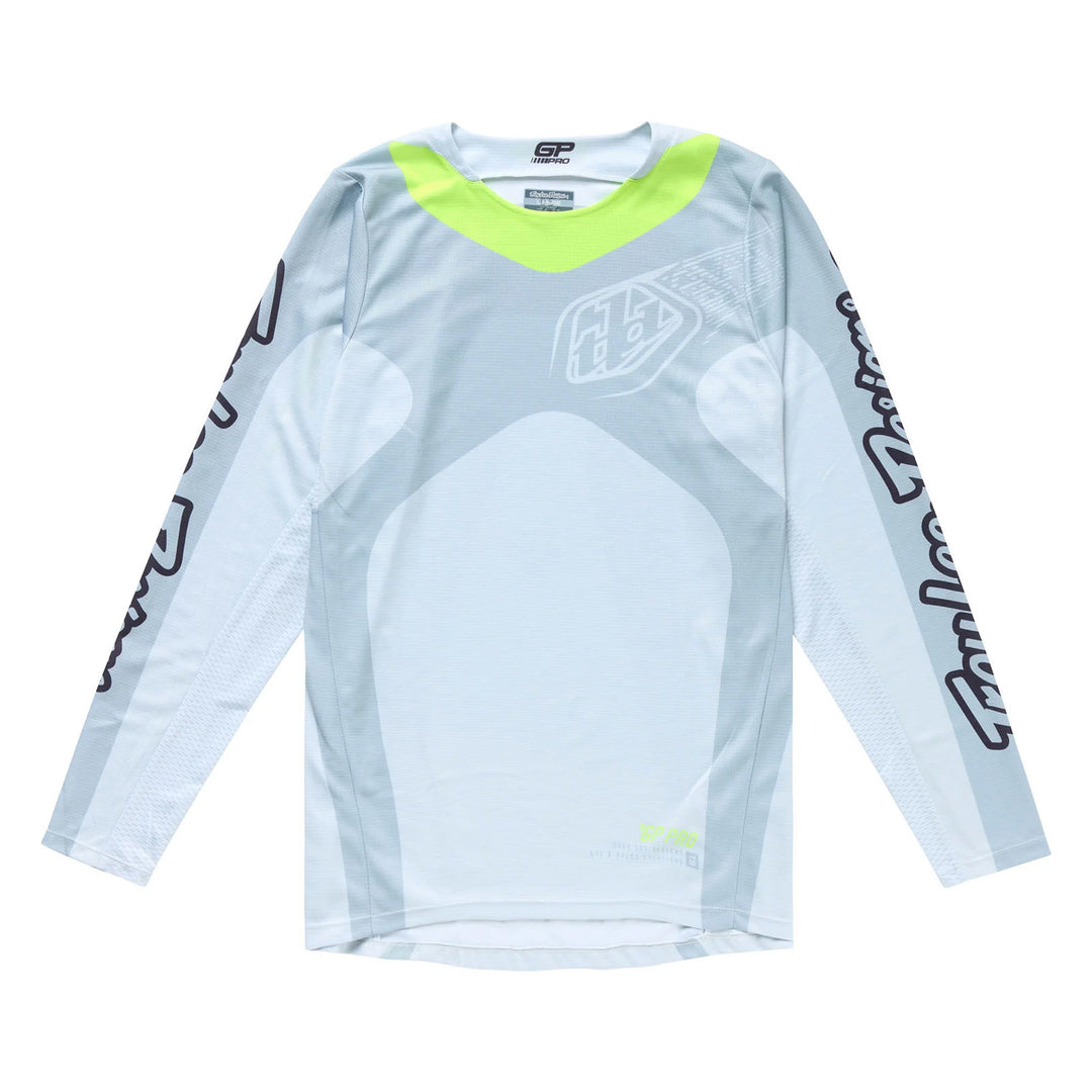 Troy Lee Designs GP Pro Frames Jersey Vapor/Gray - Front View