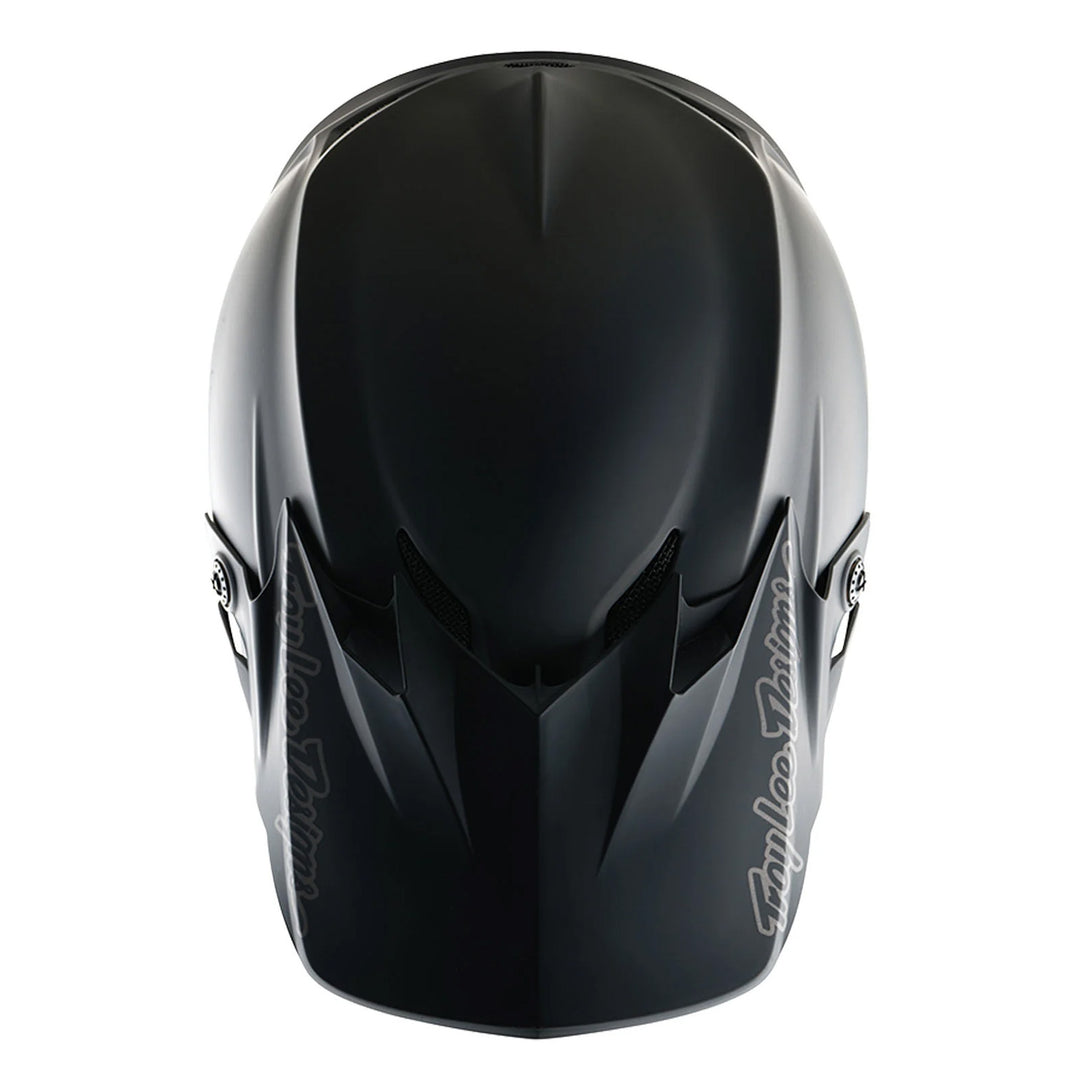 Troy Lee Designs GP Pro Mono Helmet Black - Top Down View