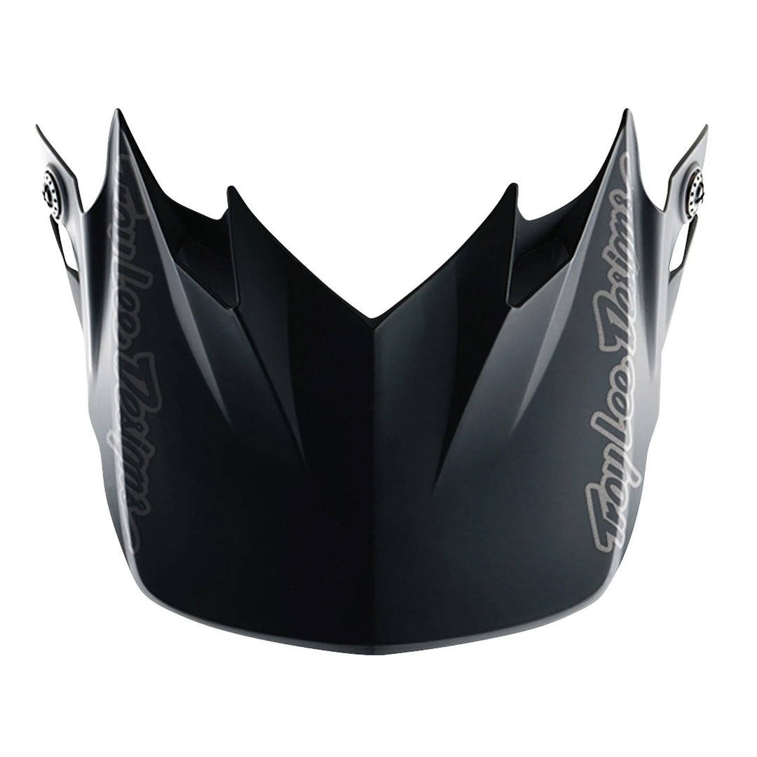 Troy Lee Designs GP Pro Mono Helmet Black - Top View of Visor Only