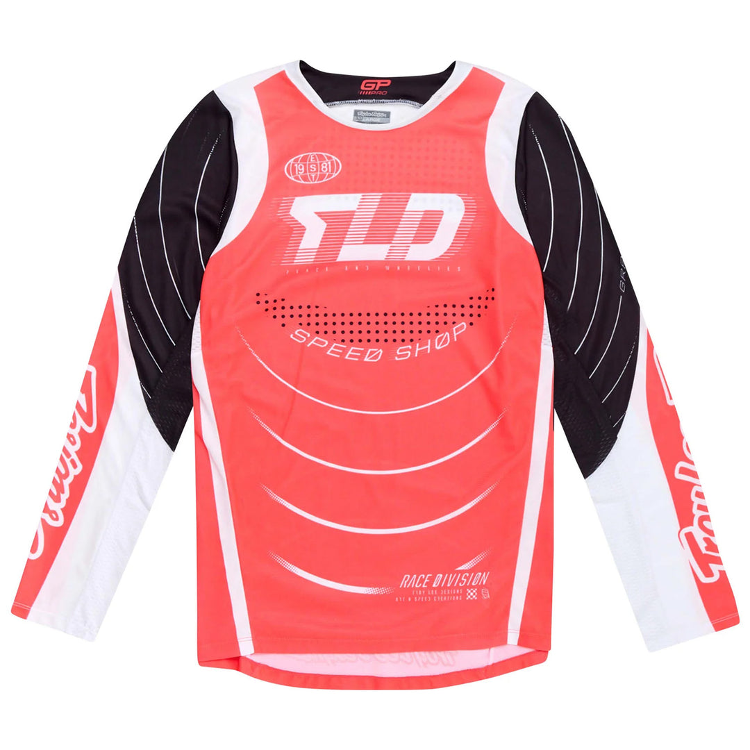 Troy Lee Designs GP Pro Spun Jersey Red - Front View