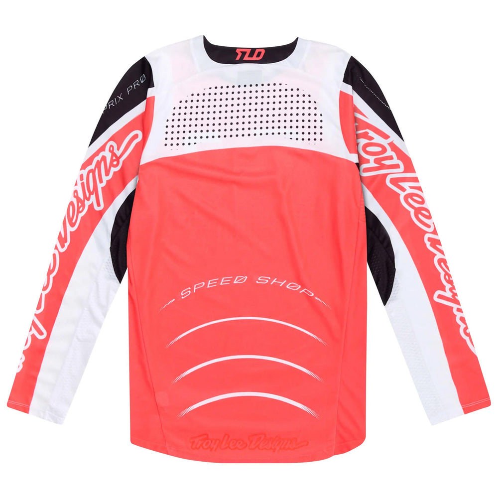 Troy Lee Designs GP Pro Spun Jersey Red - Rear View