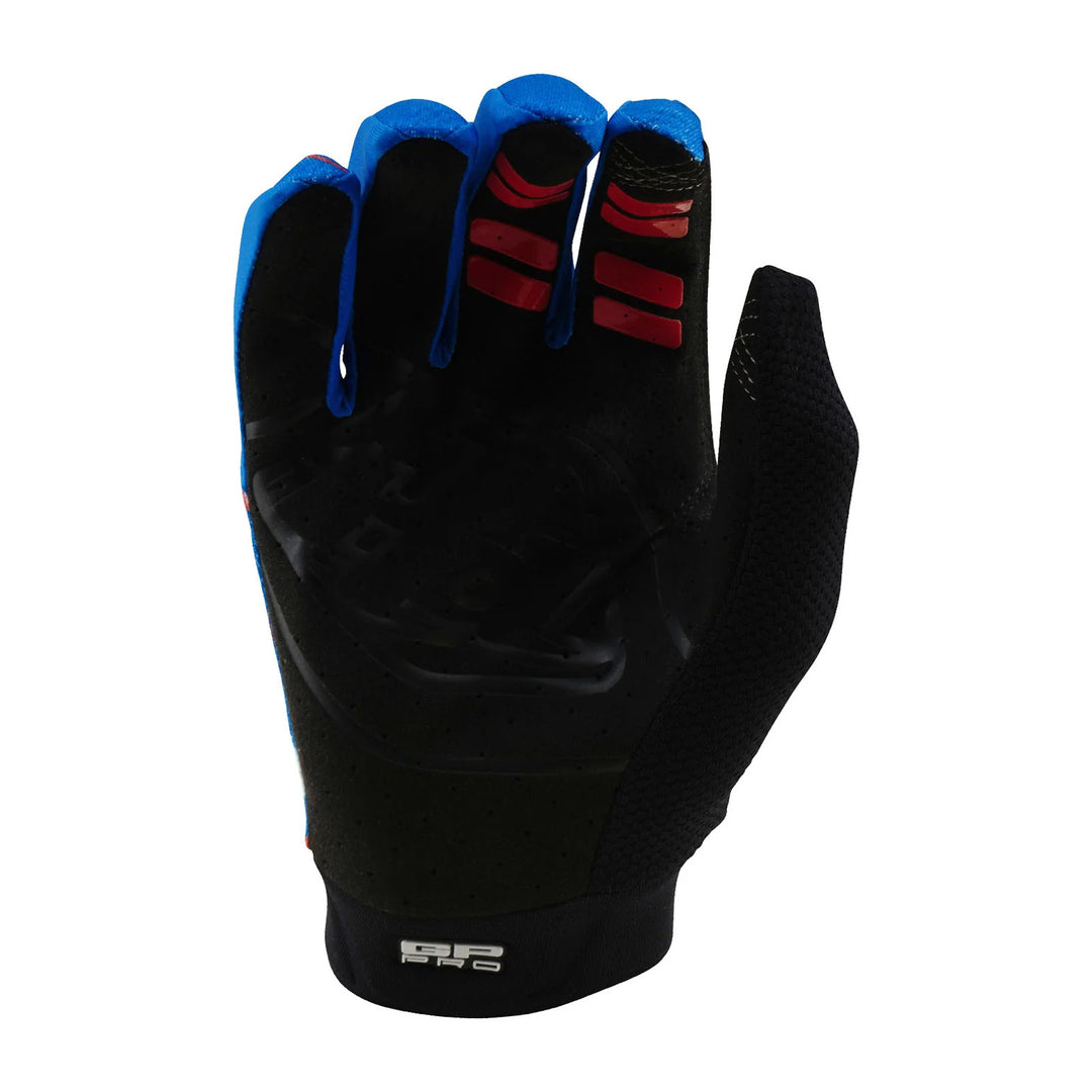 Troy Lee Designs Youth GP Pro Mono Gloves Blue - Palm View