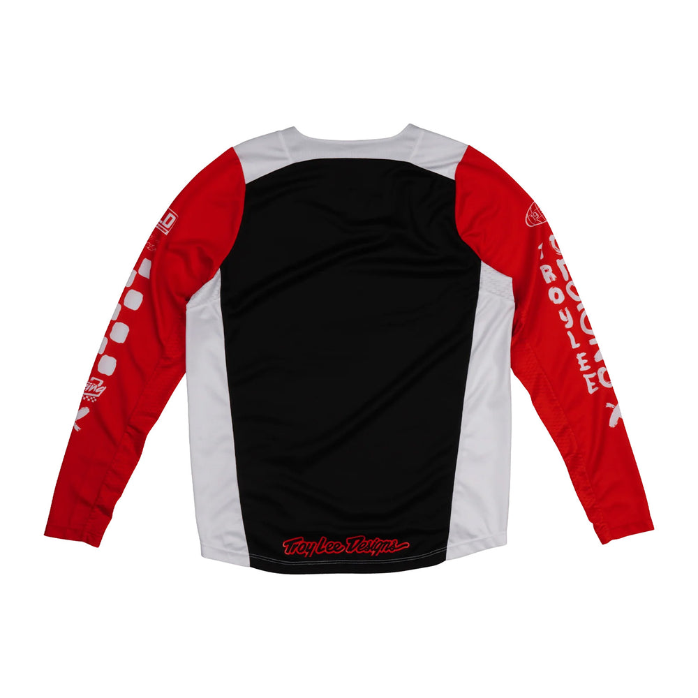 Troy Lee Designs Youth GP Pro Standard Jersey Red - Rear View
