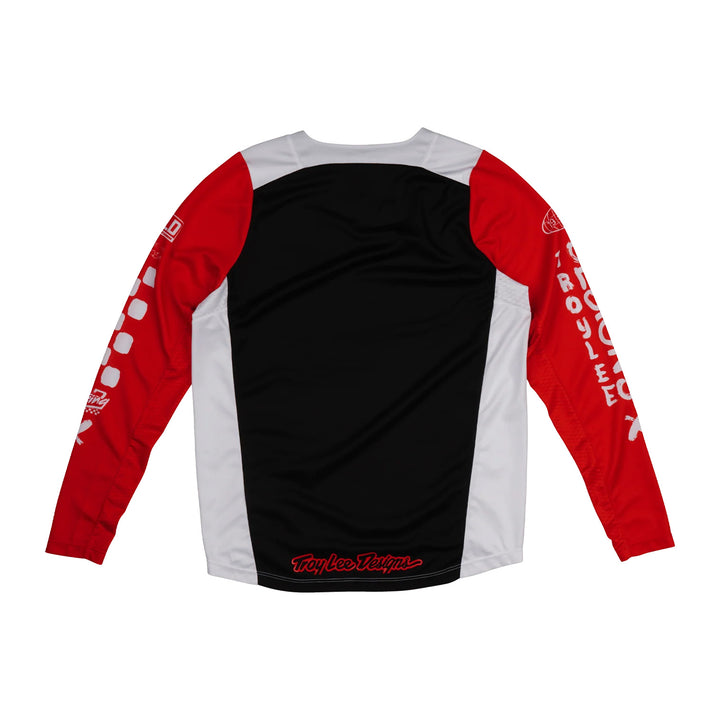 Troy Lee Designs Youth GP Pro Standard Jersey Red - Rear View