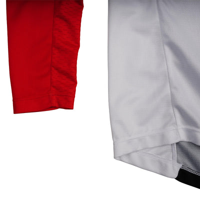 Troy Lee Designs Youth GP Pro Standard Jersey Red - Close-Up of Lower Sleeve and Side Details