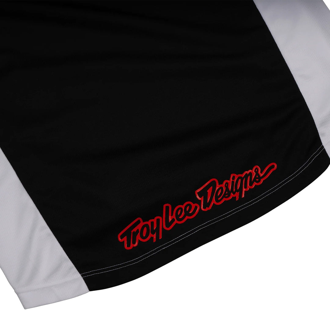 Troy Lee Designs Youth GP Pro Standard Jersey Red - Close-Up of Lower Rear Graphics