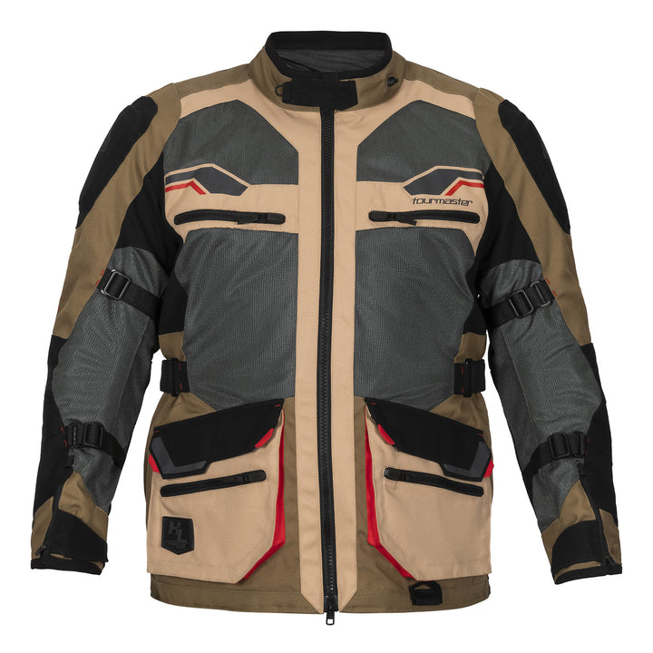 Tourmaster Horizon Line Men's Ridgecrest Jacket Sand - Front View