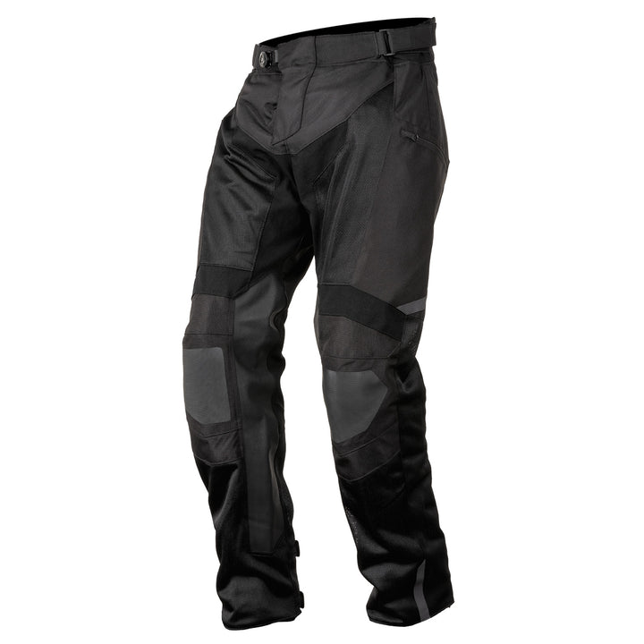 Tourmaster Adventure Lite Mesh Pants Black - Front View