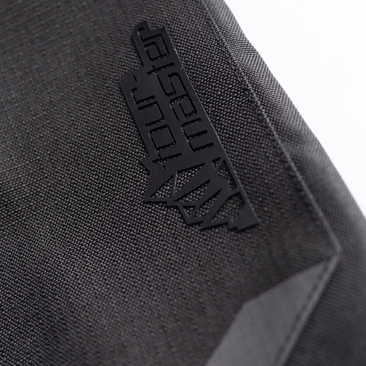 Tourmaster Adventure Lite Mesh Pants Black - Close-Up of Brand Logo on Leg