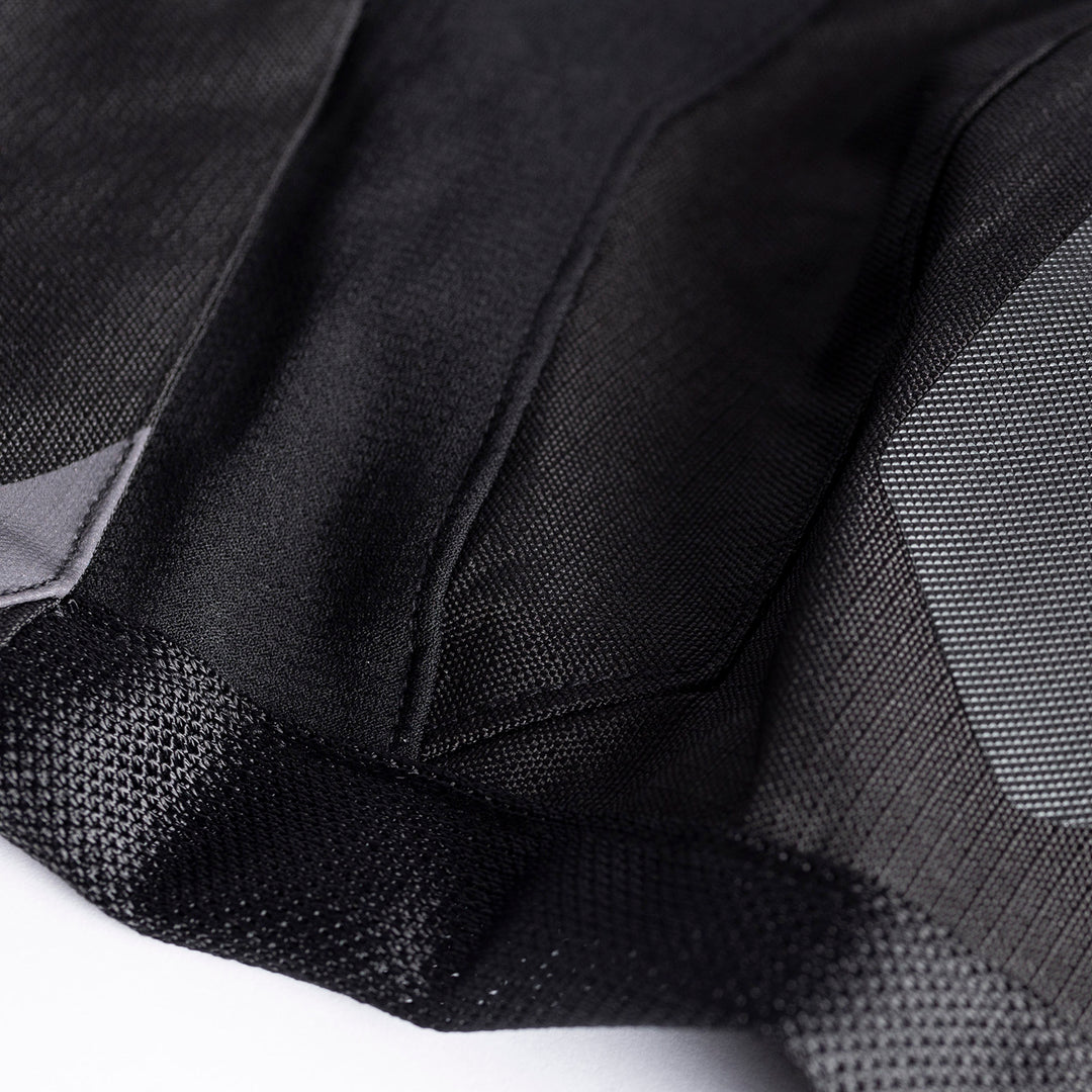 Tourmaster Adventure Lite Mesh Pants Black - Close-Up of Knee Details