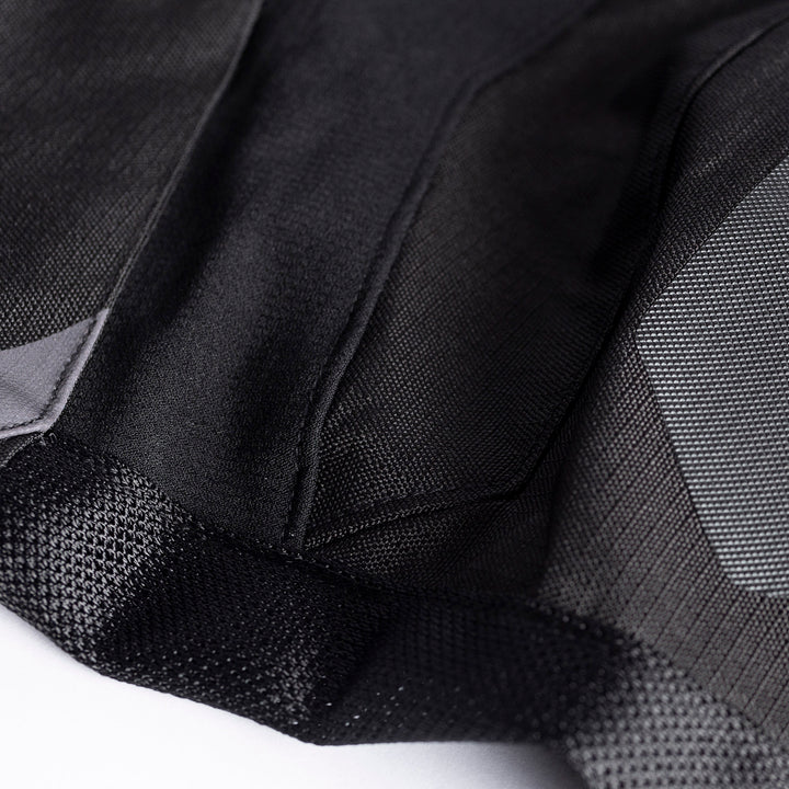 Tourmaster Adventure Lite Mesh Pants Black - Close-Up of Knee Details