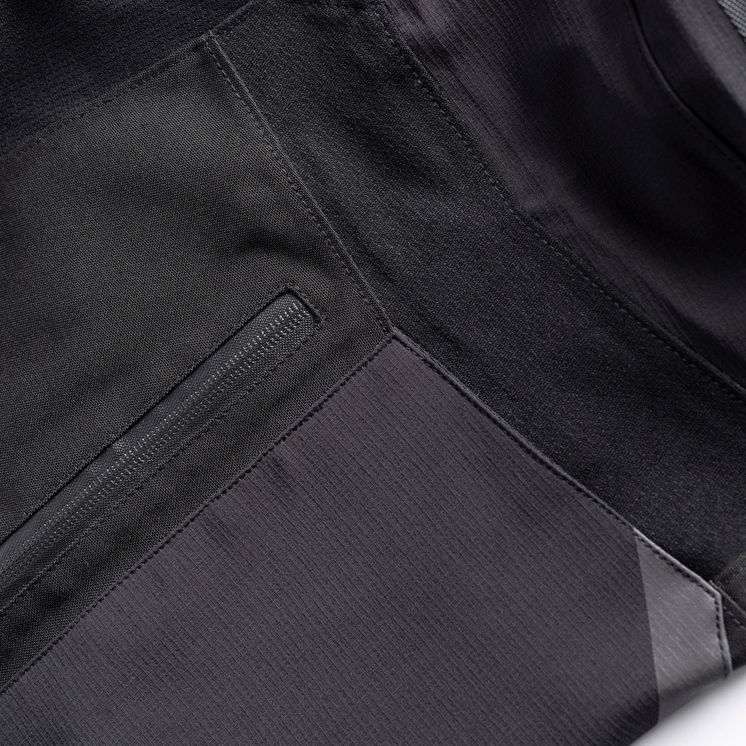 Tourmaster Adventure Lite Pants Black - Close-Up of Knee Details