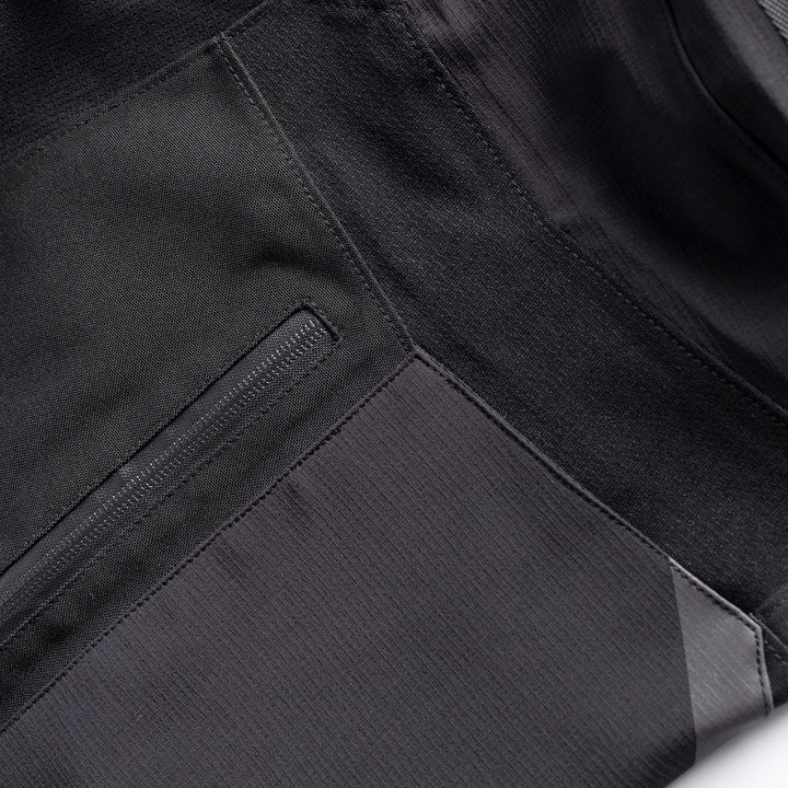 Tourmaster Adventure Lite Pants Black - Close-Up of Knee Details