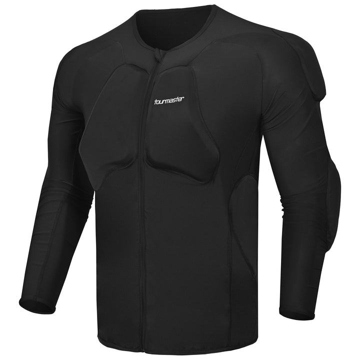 Tourmaster Armanox CE Body Protector Black - Front View