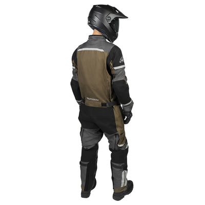 Tourmaster Centurion Laminated 1-Piece Suit Gun/Sand - Rear View