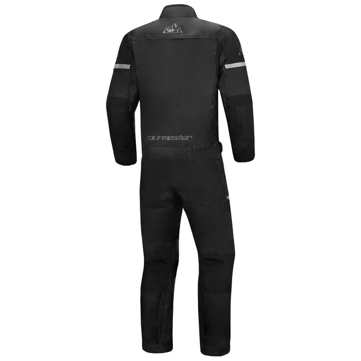 Tourmaster Centurion Lite 1-Piece Suit Black/Black - Rear View