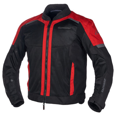 Tourmaster Draft Air 2.0 Jacket Red/Black - Front View