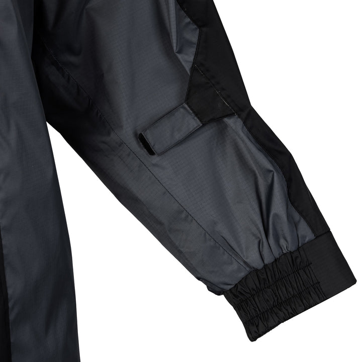 Tourmaster Sentry Rain Jacket Black - Close-Up of Sleeve Details