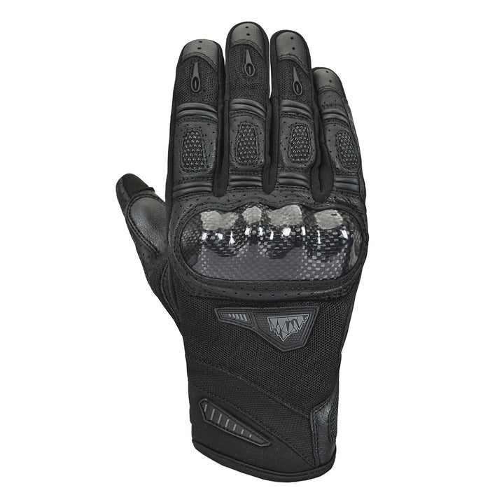 Tourmaster Sierra Peak Adventure Pro 2.0 Gloves Black/Dark Grey - Back of Hand View