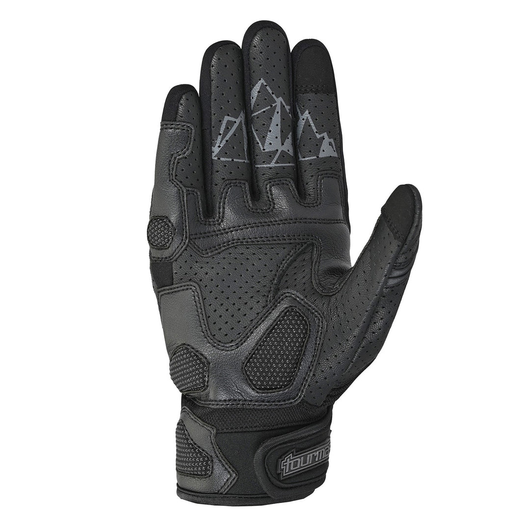 Tourmaster Sierra Peak Adventure Pro 2.0 Gloves Black/Dark Grey - Palm View