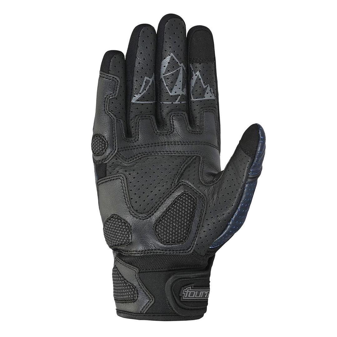 Tourmaster Sierra Peak Adventure Pro 2.0 Gloves Grey/Navy - Palm View