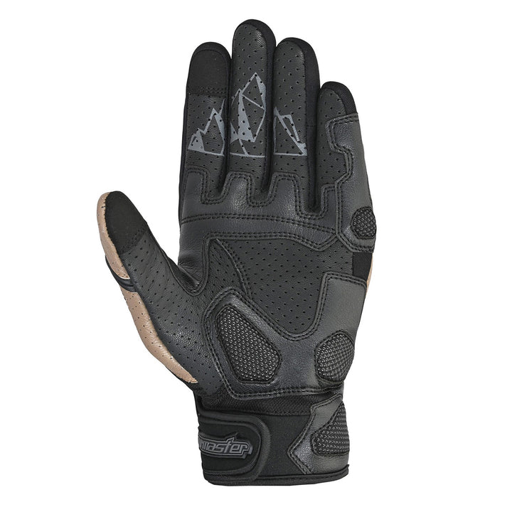 Tourmaster Sierra Peak Adventure Pro 2.0 Gloves Grey/Sand - Palm View