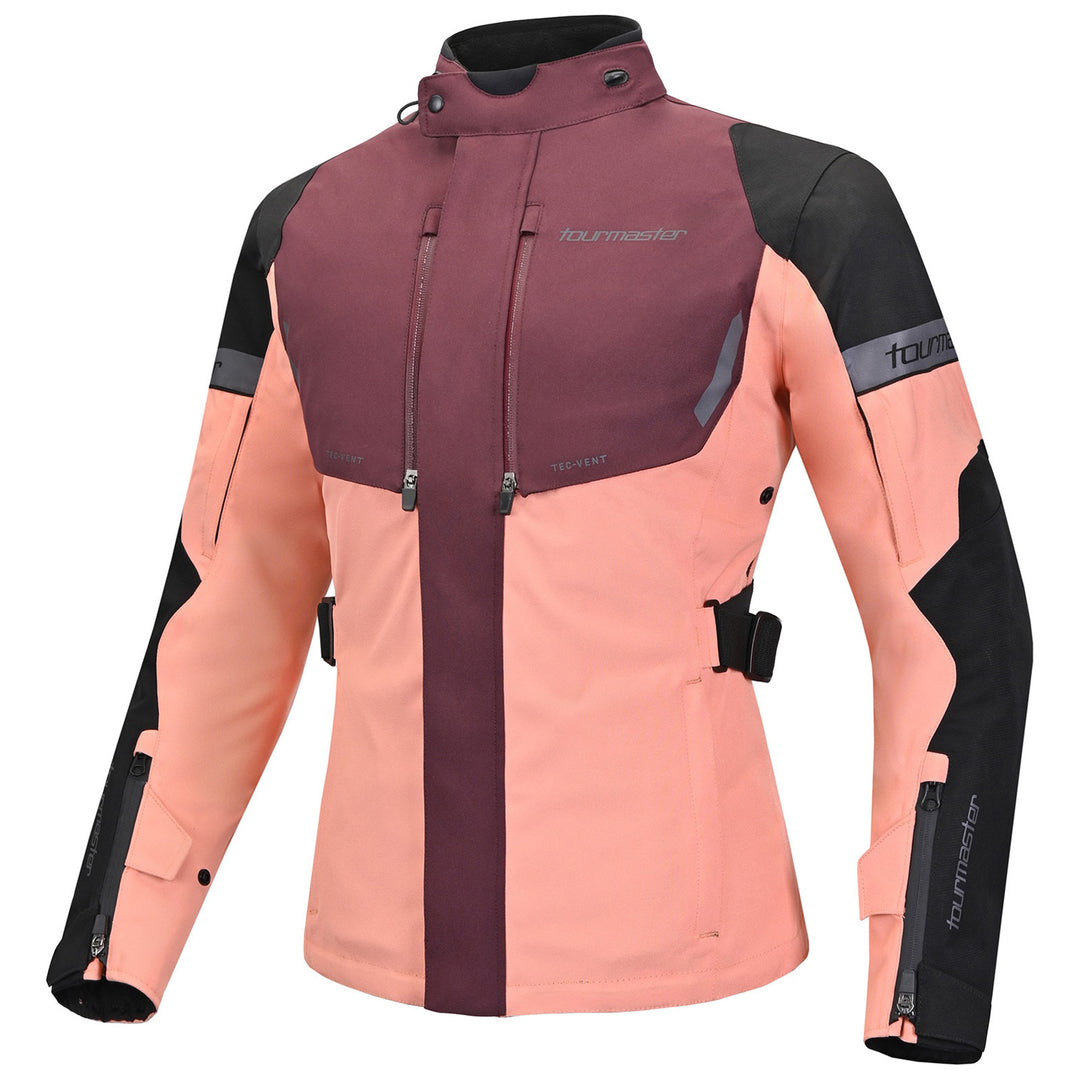 Tourmaster Women's Discovery Jacket Raisin/Canyon Sunset - Front View