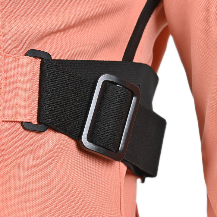Tourmaster Women's Discovery Jacket Raisin/Canyon Sunset - Close-Up of Waist Adjustment Belt