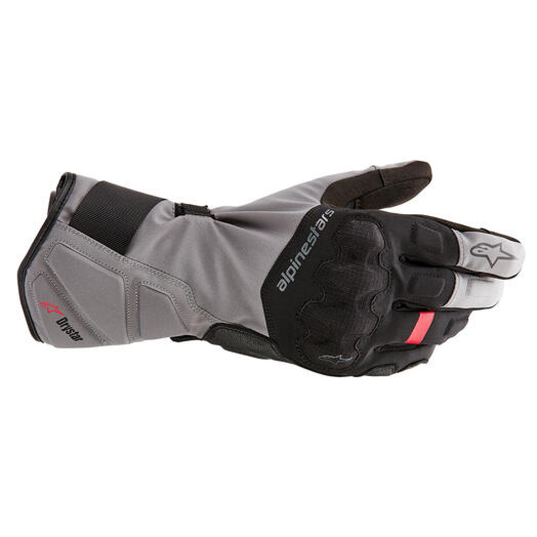 Alpinestars Tourer W7 V2 Drystar Gloves Black/Gray - Back of Hand View
