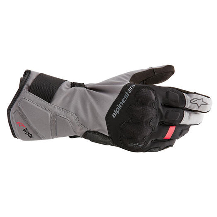 Alpinestars Tourer W7 V2 Drystar Gloves Black/Gray - Back of Hand View