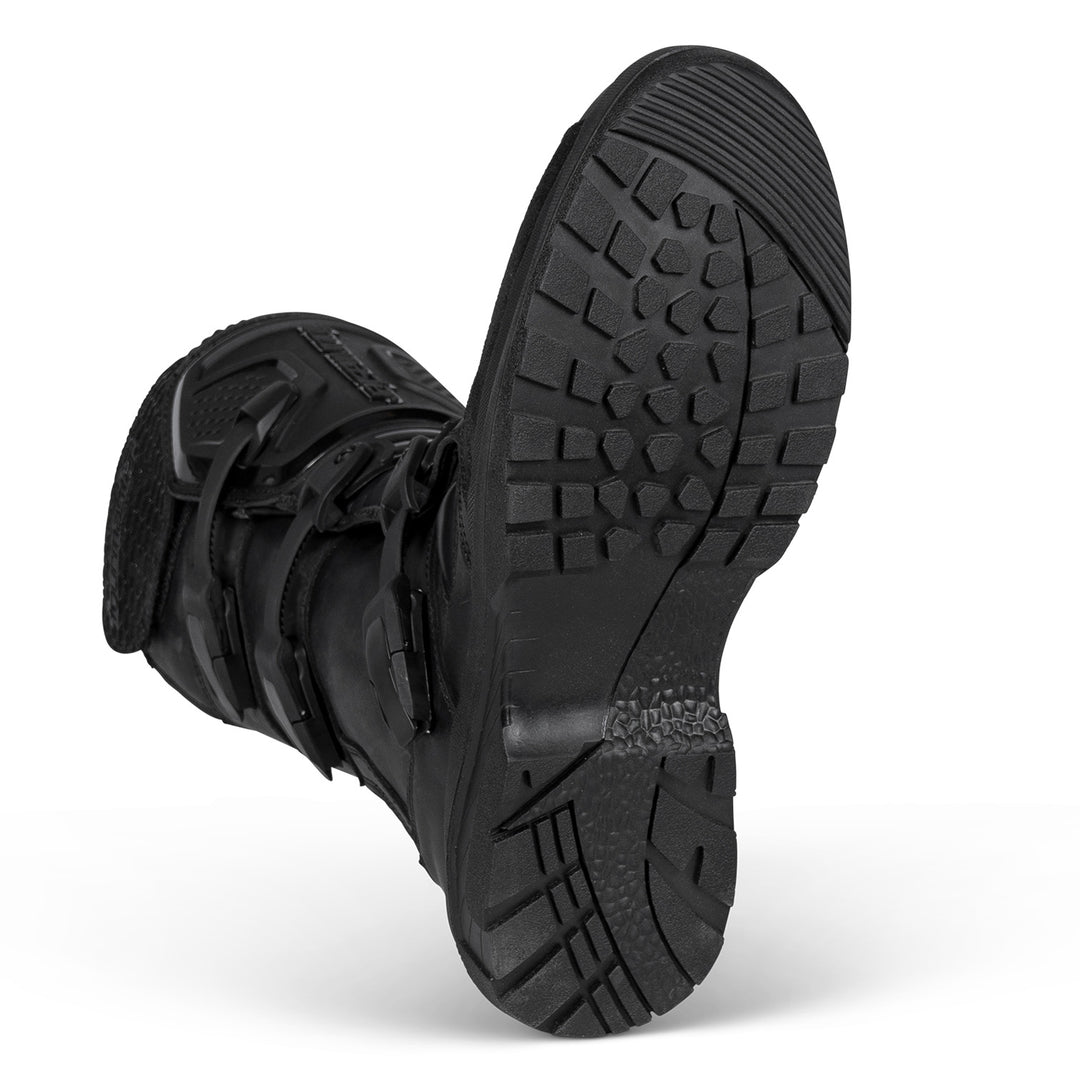 Tourmaster Highlander ADV Boots Black - Sole View