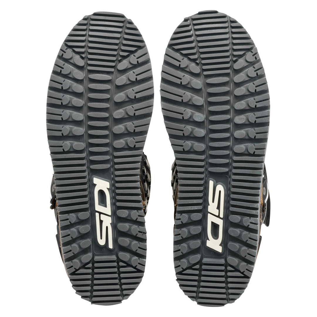 Sidi Trial Zero 2 Boots Tobacco/Black - Sole View