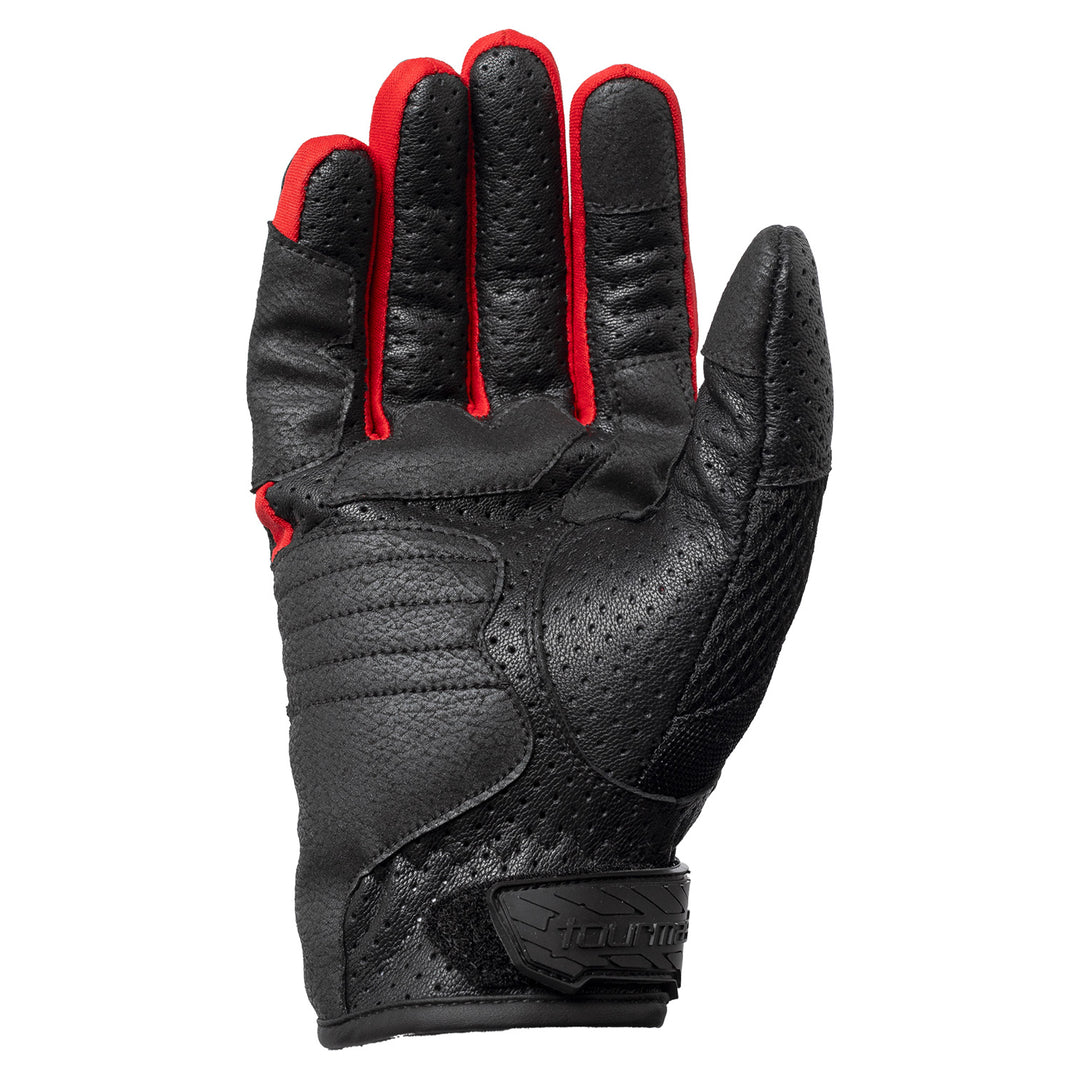 Tourmaster Draft Air Gloves Black/Red - Palm View