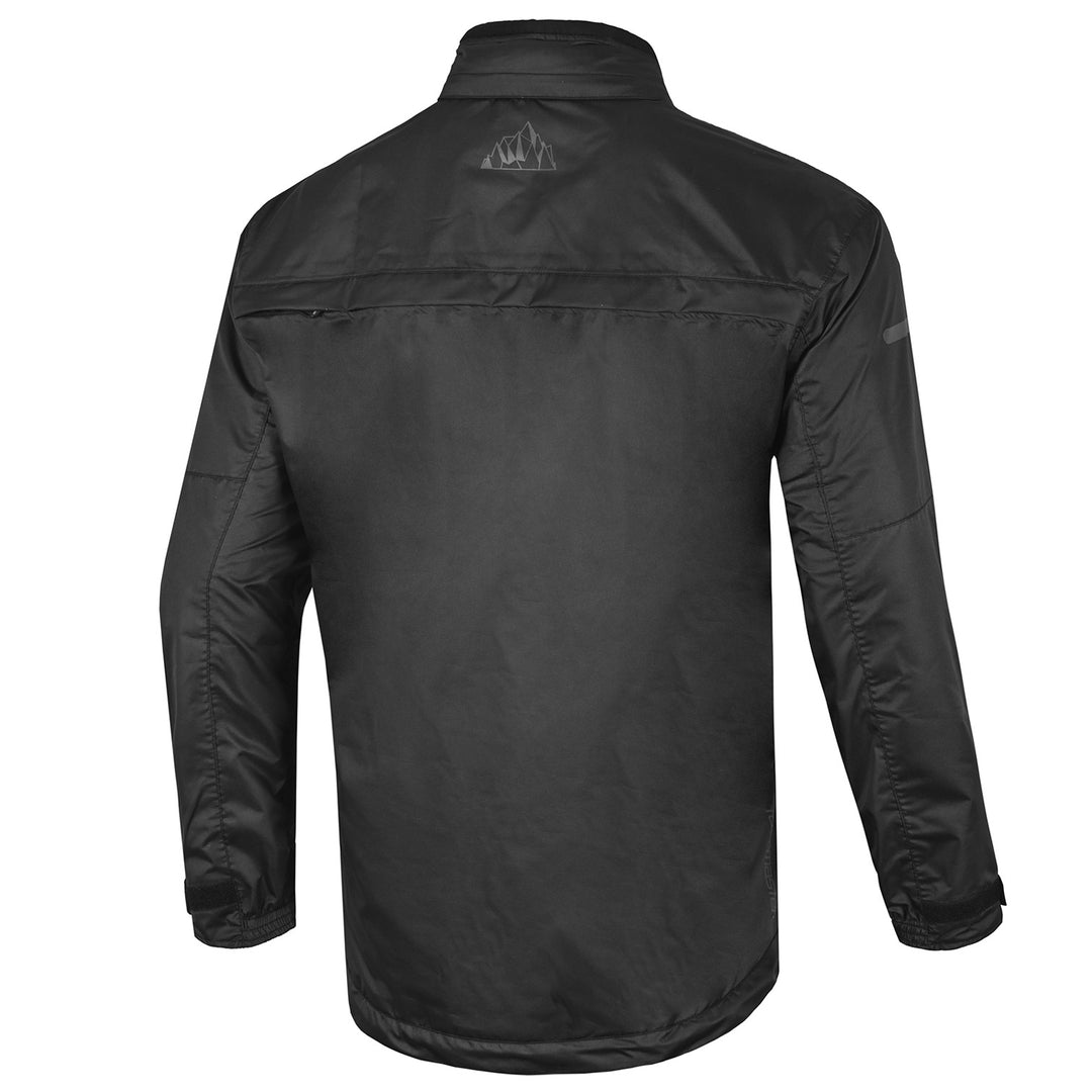 Tourmaster Sentry Evo Rain Jacket Black - Rear View
