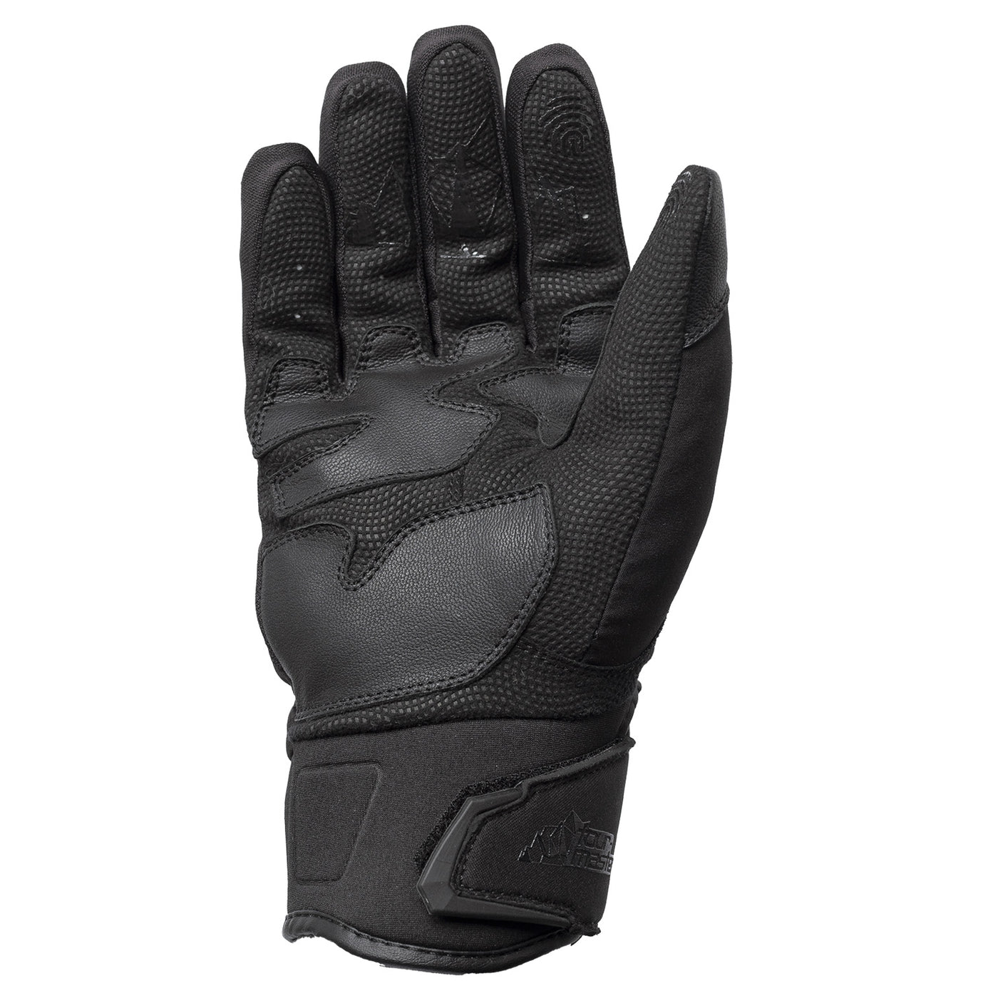 Tourmaster Storm Chaser 2.0 Waterproof Adventure Gloves Black - Palm View