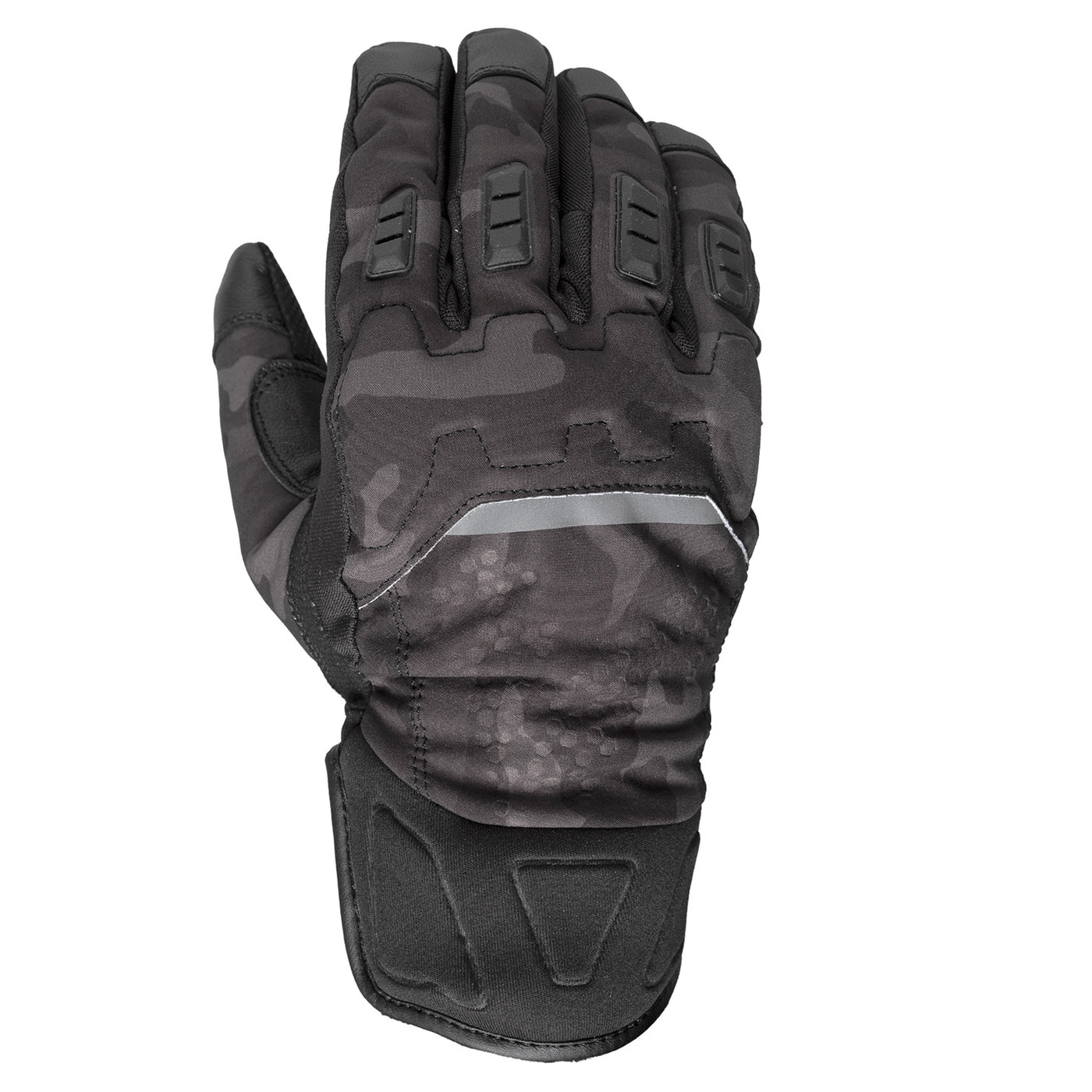 Tourmaster Storm Chaser 2.0 Waterproof Adventure Gloves Camo - Back of Hand View