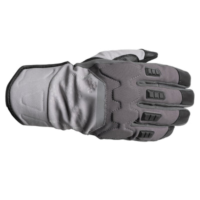 Tourmaster Storm Chaser 2.0 Waterproof Adventure Gloves Grey/Grey - Back of Hand View