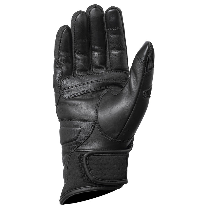 Tourmaster Switchback Adventure Gloves Black/Black - Palm View