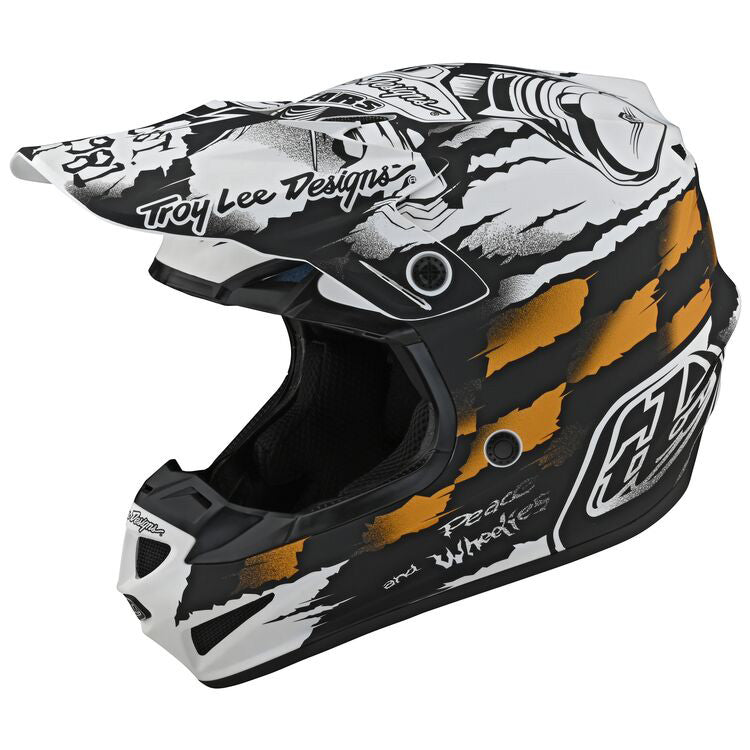 Troy Lee Designs SE4 Polyacrylite Helmet w/MIPS - Strike
